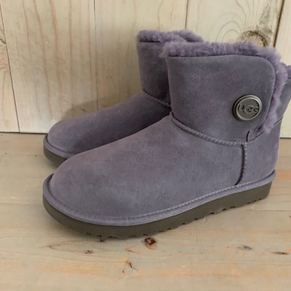 UGG Shoes - UGG BAILEY SNAPS GRAY BOOTS NEW